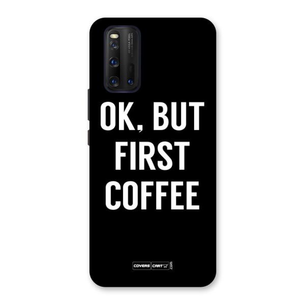 But First Coffee Back Case for Vivo iQOO 3