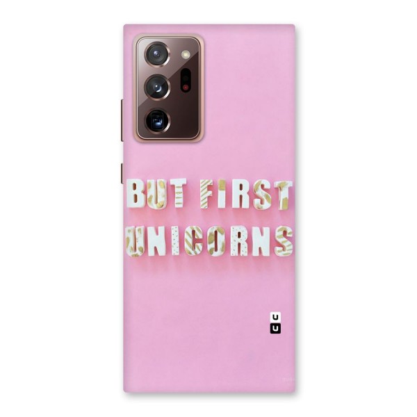 But First Unicorns Back Case for Galaxy Note 20 Ultra