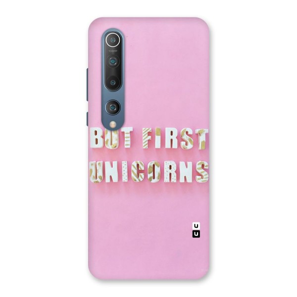 But First Unicorns Back Case for Mi 10