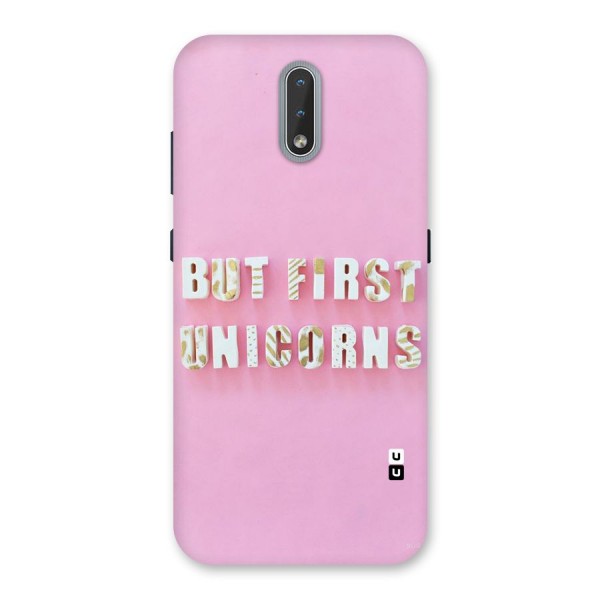 But First Unicorns Back Case for Nokia 2.3