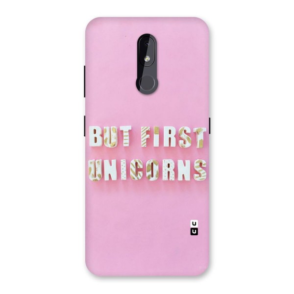 But First Unicorns Back Case for Nokia 3.2