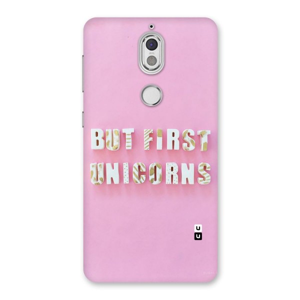 But First Unicorns Back Case for Nokia 7