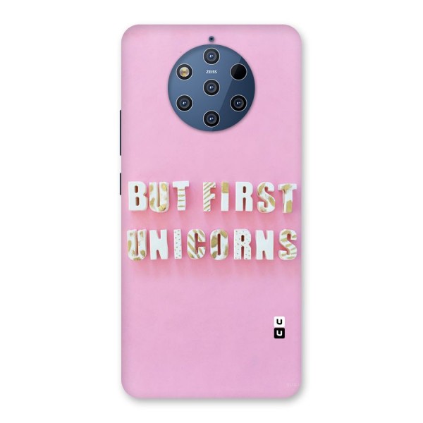 But First Unicorns Back Case for Nokia 9 PureView