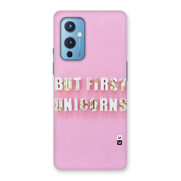 But First Unicorns Back Case for OnePlus 9