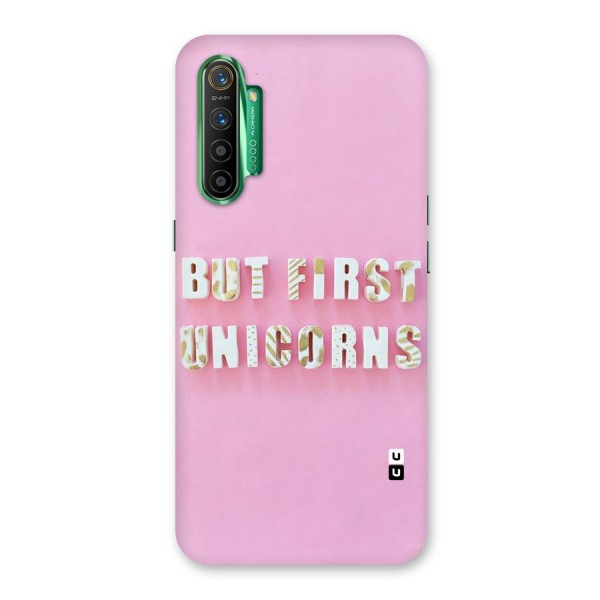 But First Unicorns Back Case for Realme X2