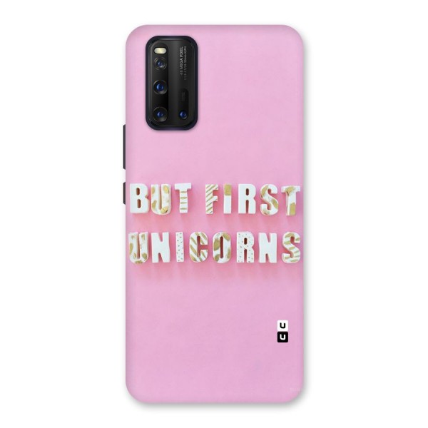 But First Unicorns Back Case for Vivo iQOO 3