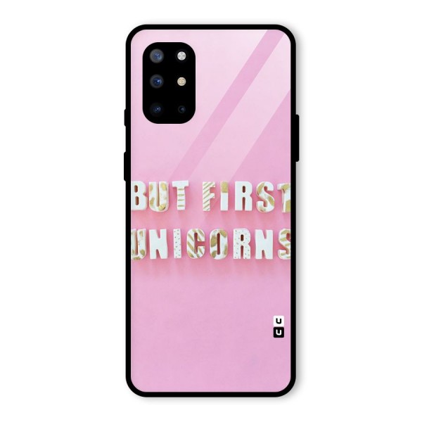 But First Unicorns Glass Back Case for OnePlus 8T