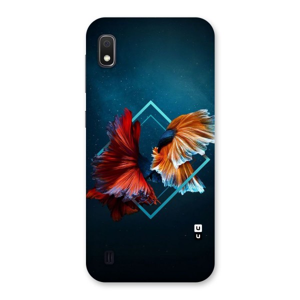 Butterfly Diamond Design Back Case for Galaxy A10