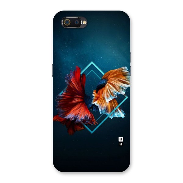 Butterfly Diamond Design Back Case for Realme C2