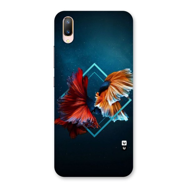 Butterfly Diamond Design Back Case for Vivo V11 Pro