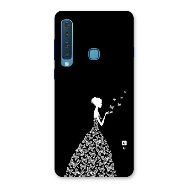 Butterfly Dress Back Case for Galaxy A9 (2018)