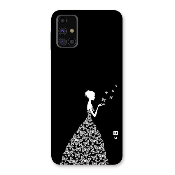 Butterfly Dress Back Case for Galaxy M31s