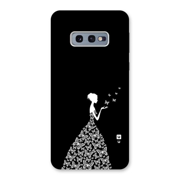 Butterfly Dress Back Case for Galaxy S10e