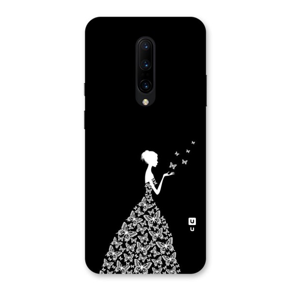 Butterfly Dress Back Case for OnePlus 7 Pro