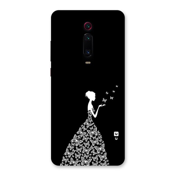 Butterfly Dress Back Case for Redmi K20 Pro