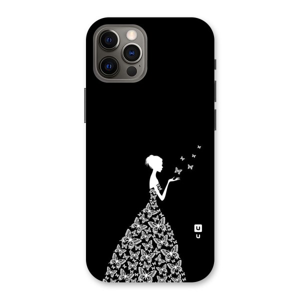 Butterfly Dress Back Case for iPhone 12 Pro