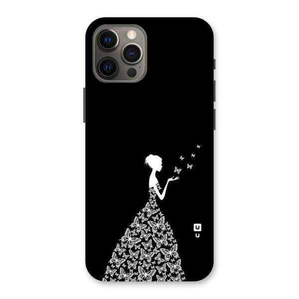 Butterfly Dress Back Case for iPhone 12 Pro Max