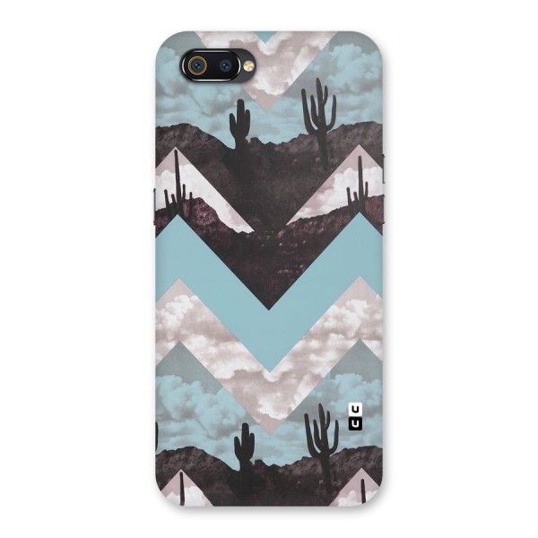 Cacutus Zig Zag Pattern Back Case for Realme C2