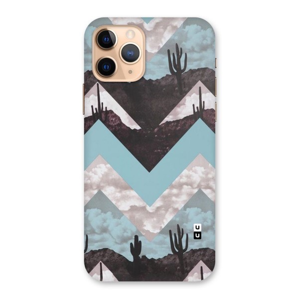 Cacutus Zig Zag Pattern Back Case for iPhone 11 Pro