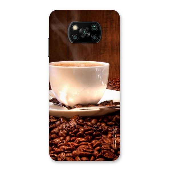 Caffeine Beans Back Case for Poco X3