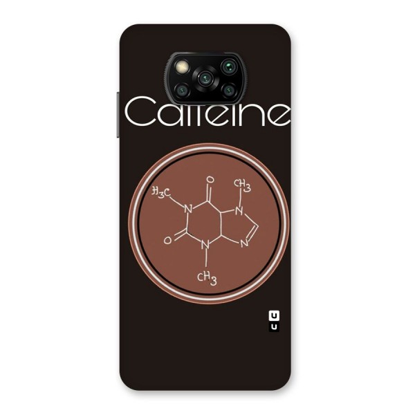 Caffeine Making Back Case for Poco X3