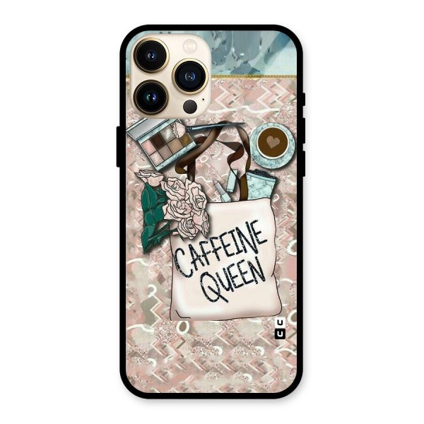Caffeine Queen Glass Back Case for iPhone 13 Pro Max