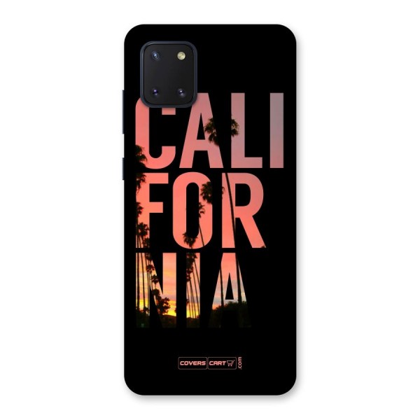 California Back Case for Galaxy Note 10 Lite