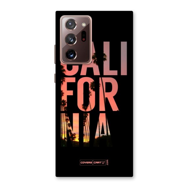 California Back Case for Galaxy Note 20 Ultra