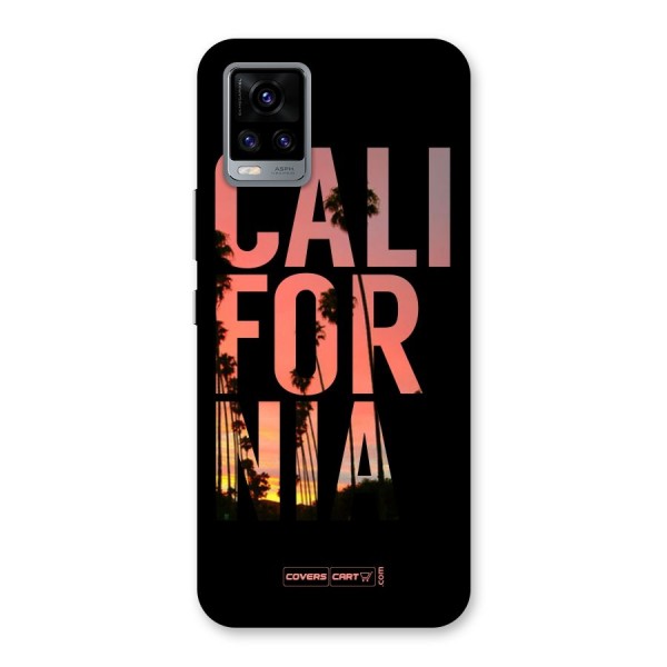 California Back Case for Vivo V20