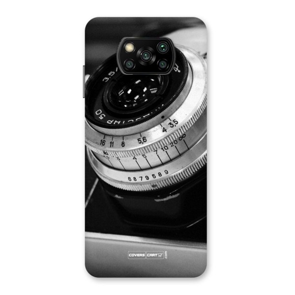 Camera Lens Back Case for Poco X3