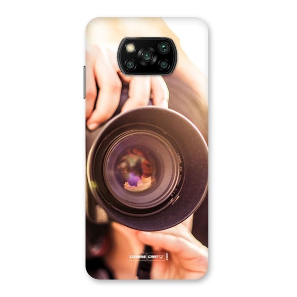 Camera Lovers Back Case for Poco X3