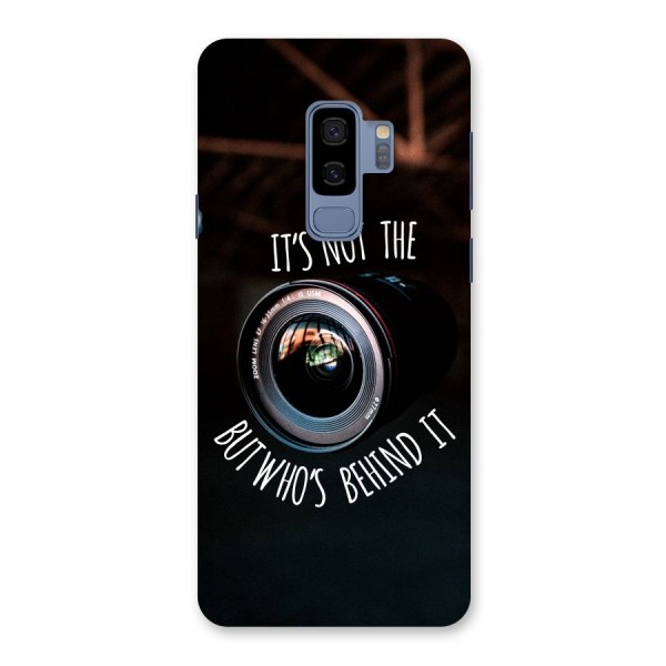 Camera Quote Back Case for Galaxy S9 Plus