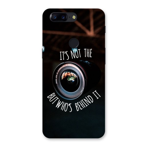 Camera Quote Back Case for OnePlus 5T