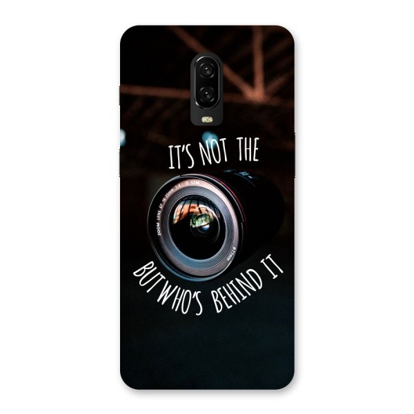 Camera Quote Back Case for OnePlus 6T
