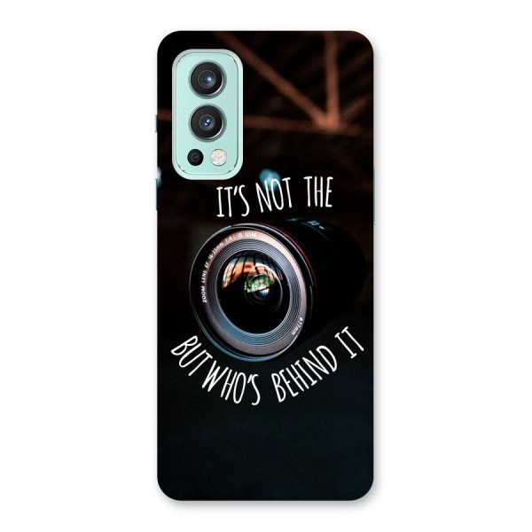 Camera Quote Back Case for OnePlus Nord 2 5G