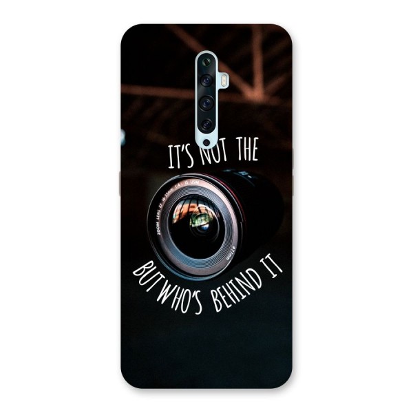 Camera Quote Back Case for Oppo Reno2 Z