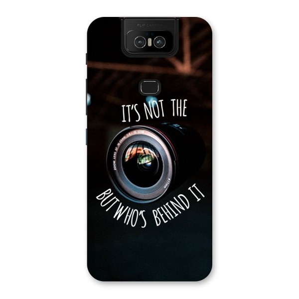 Camera Quote Back Case for Zenfone 6z