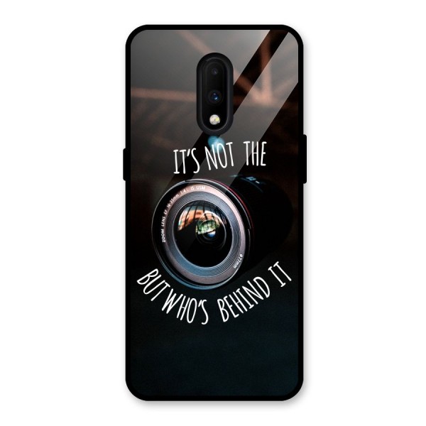 Camera Quote Glass Back Case for OnePlus 7