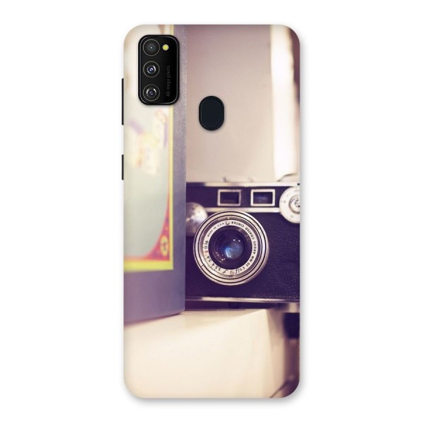 Camera Vintage Pastel Back Case for Galaxy M30s