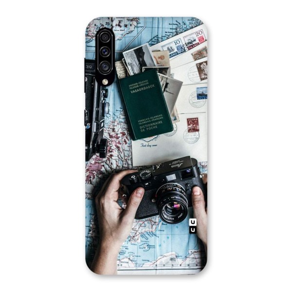 Camera and Postcards Back Case for Galaxy A30s