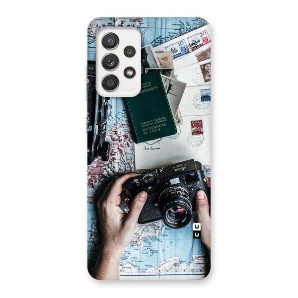 Camera and Postcards Back Case for Galaxy A52