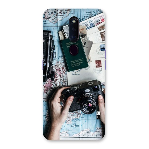 Camera and Postcards Back Case for Oppo F11 Pro