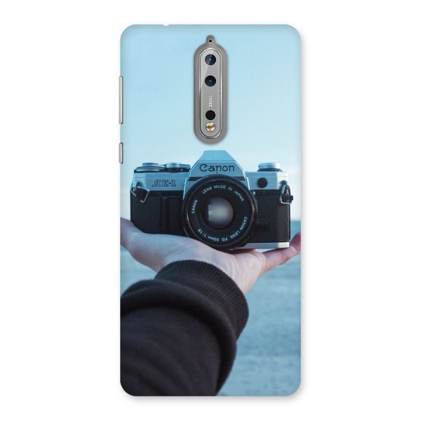 Camera in Hand Back Case for Nokia 8