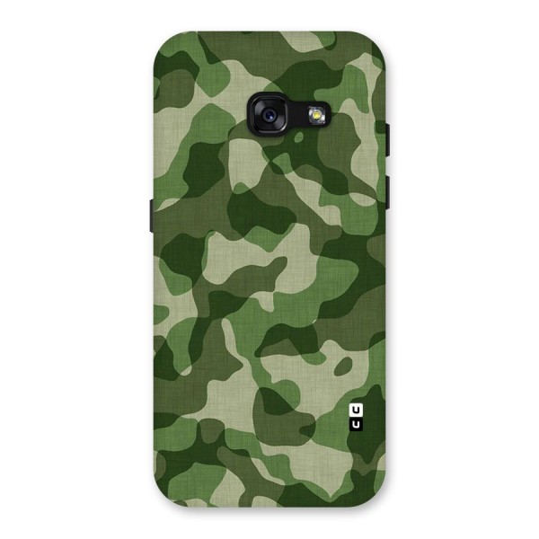 Camouflage Pattern Art Back Case for Galaxy A3 (2017)
