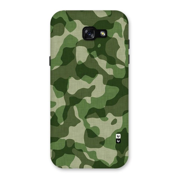 Camouflage Pattern Art Back Case for Galaxy A7 (2017)