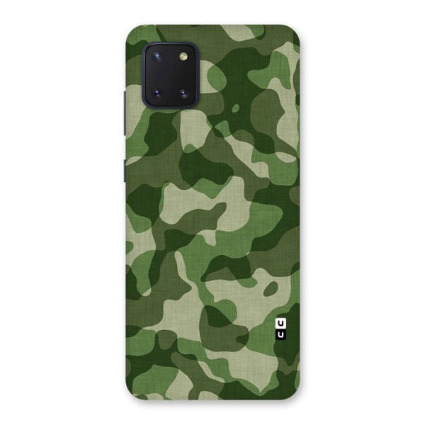 Camouflage Pattern Art Back Case for Galaxy Note 10 Lite