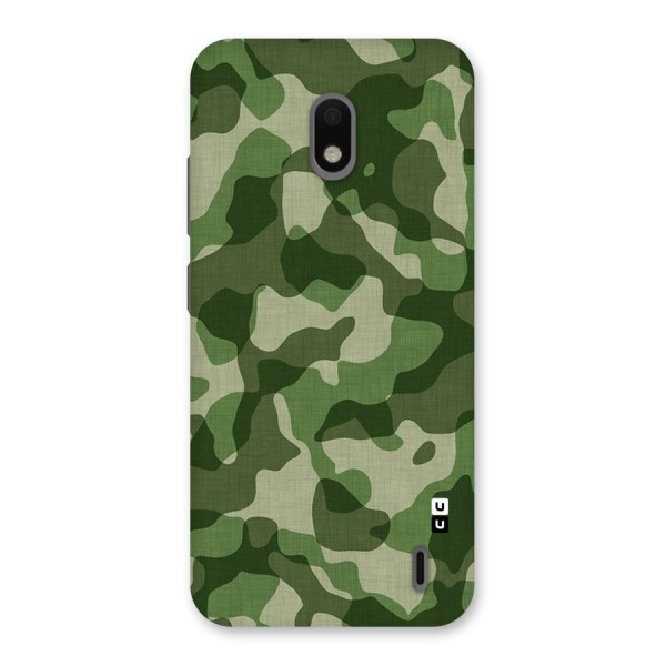 Camouflage Pattern Art Back Case for Nokia 2.2