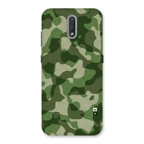 Camouflage Pattern Art Back Case for Nokia 2.3