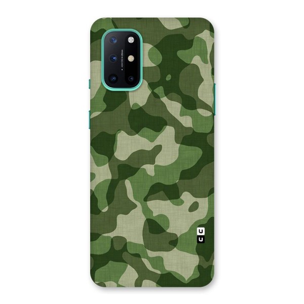 Camouflage Pattern Art Back Case for OnePlus 8T