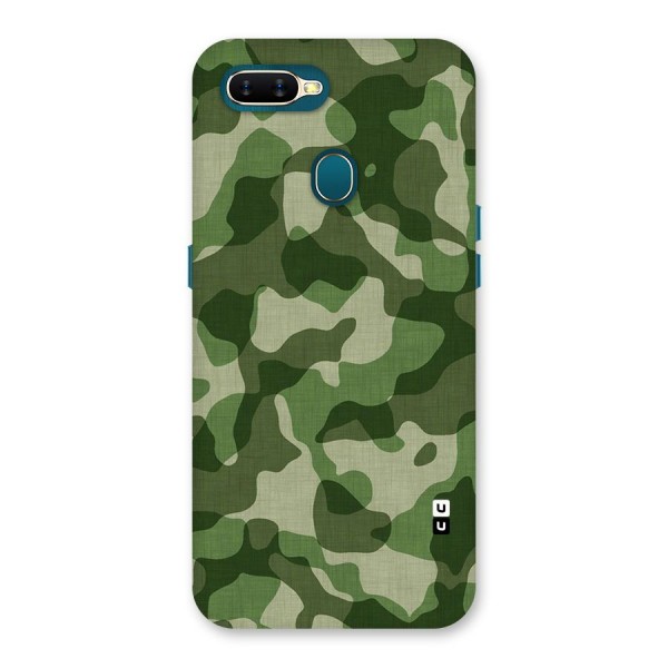 Camouflage Pattern Art Back Case for Oppo A7